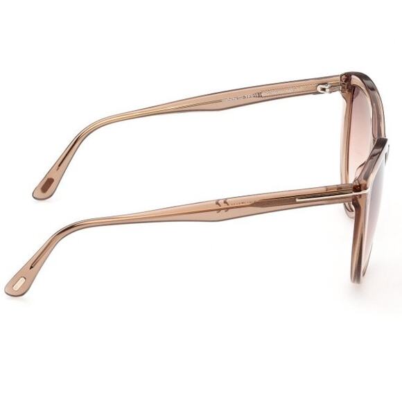 241. Tom Ford FT0915 Isabella-02 45G Transparent Brown/Gradient Brown Sunglasses main image 8